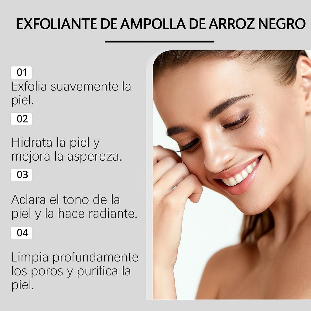 Exfoliante Facial de Arroz 100ml GlowRice™